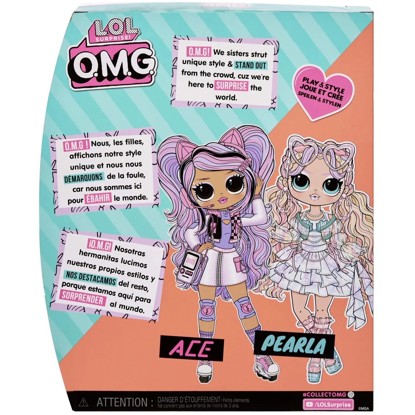 MGA Entertainment L.O.L. Surprise OMG Fashion Doll - Pearla