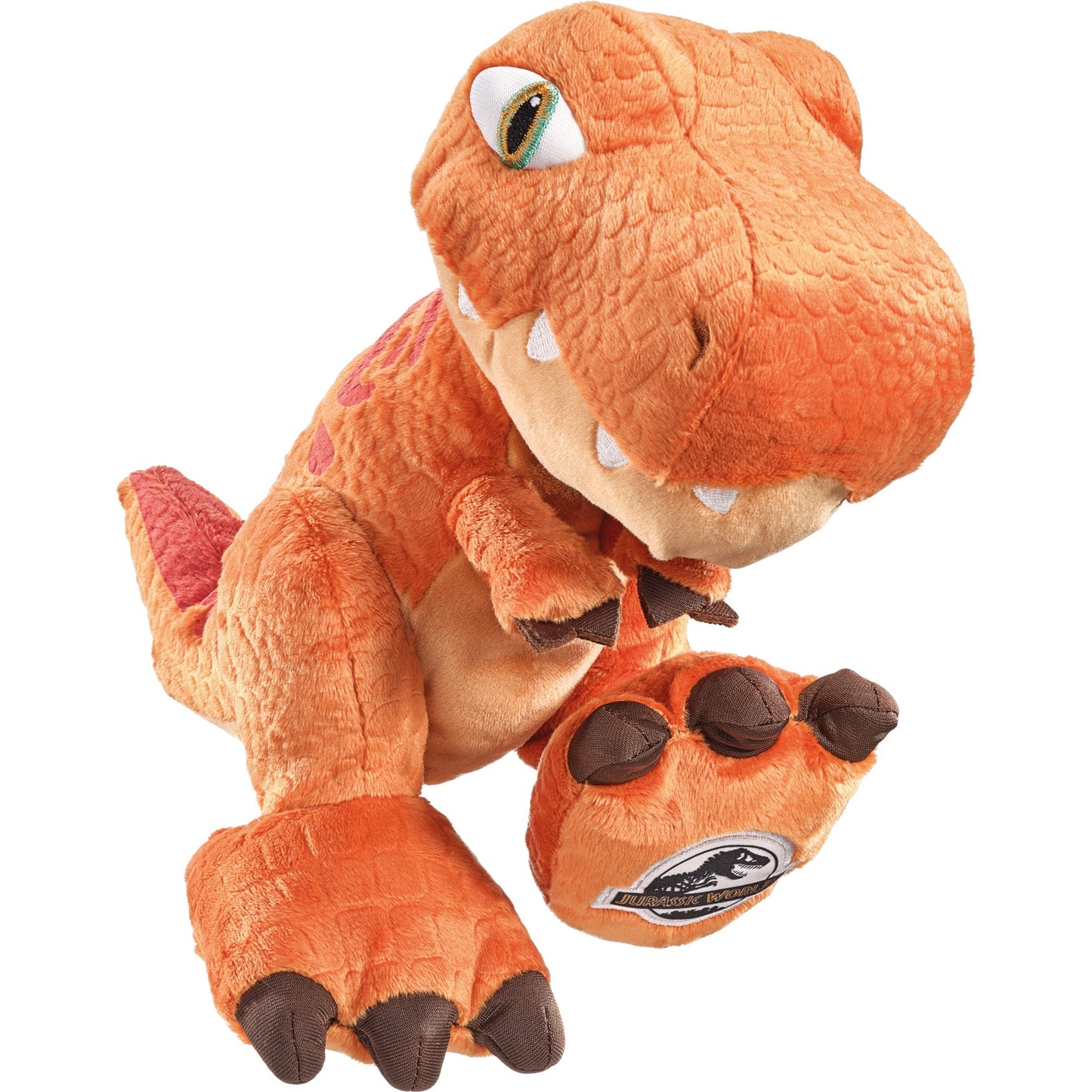 Schmidt Spiele Jurassic World, T-Rex (orange, 30 cm)