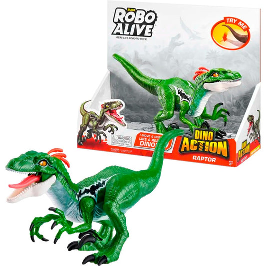 ZURU Robo Alive Dino Action Raptor