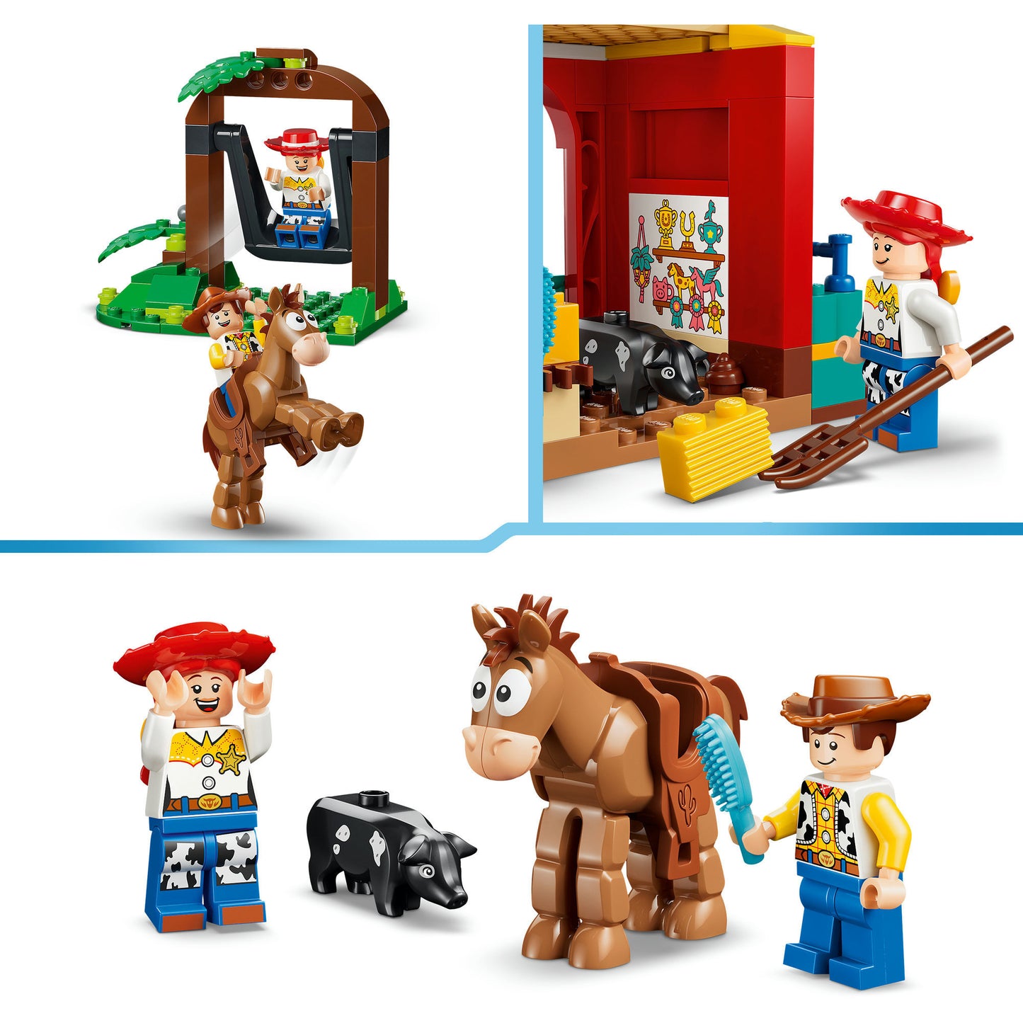 43304 Disney Pixar Blazes Pferderanch, Konstruktionsspielzeug