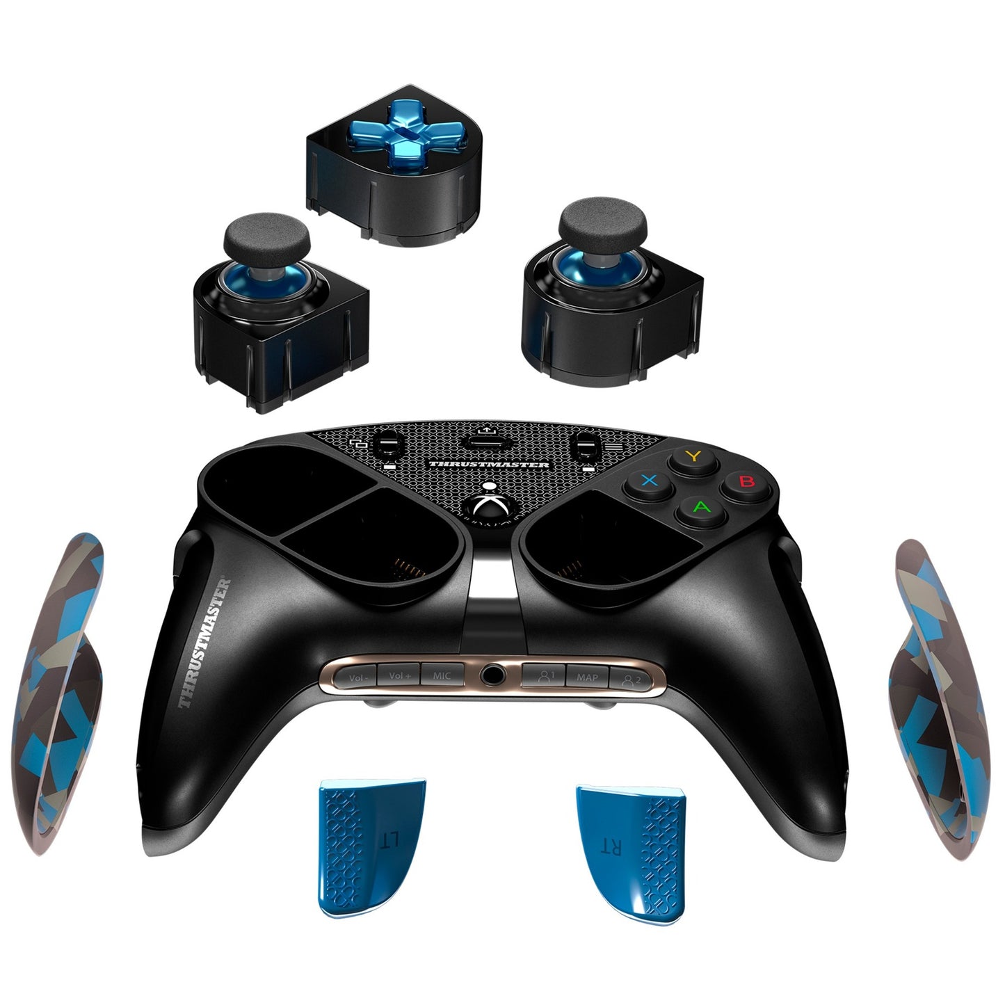 Thrustmaster eSwap X Blue Color Pack (blau/tarnfarben)