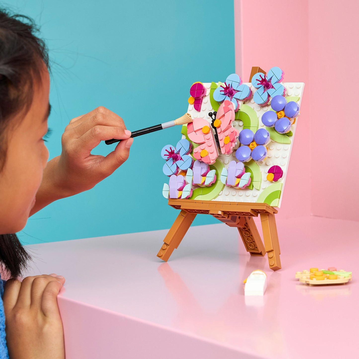 31390 Creator 3-in-1 Deko-Blumengemälde, Konstruktionsspielzeug