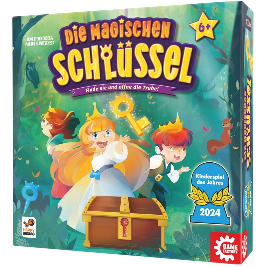 Gamefactory Die Magischen Schlüssel (Kinderspiel des Jahres 2024)