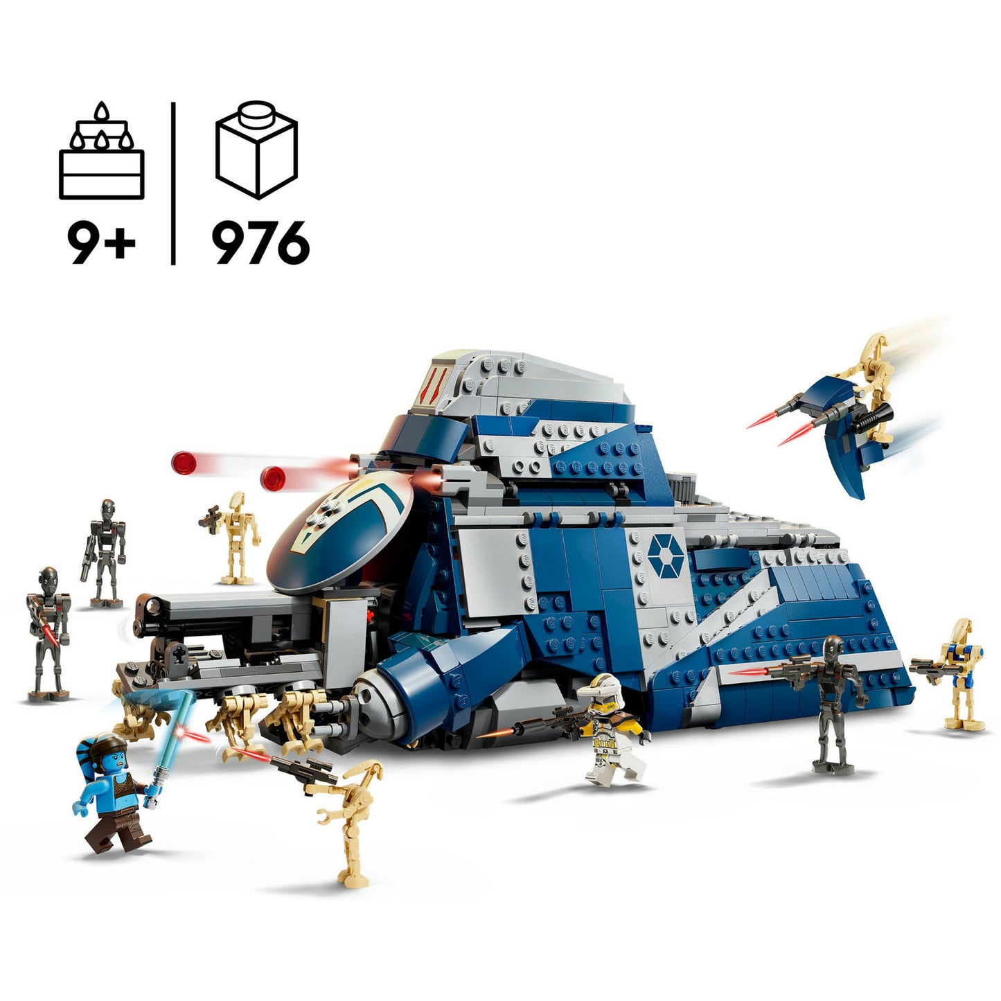 75435 Star Wars MTT der Separatisten in der Schlacht von Felucia, Konstruktionsspielzeug