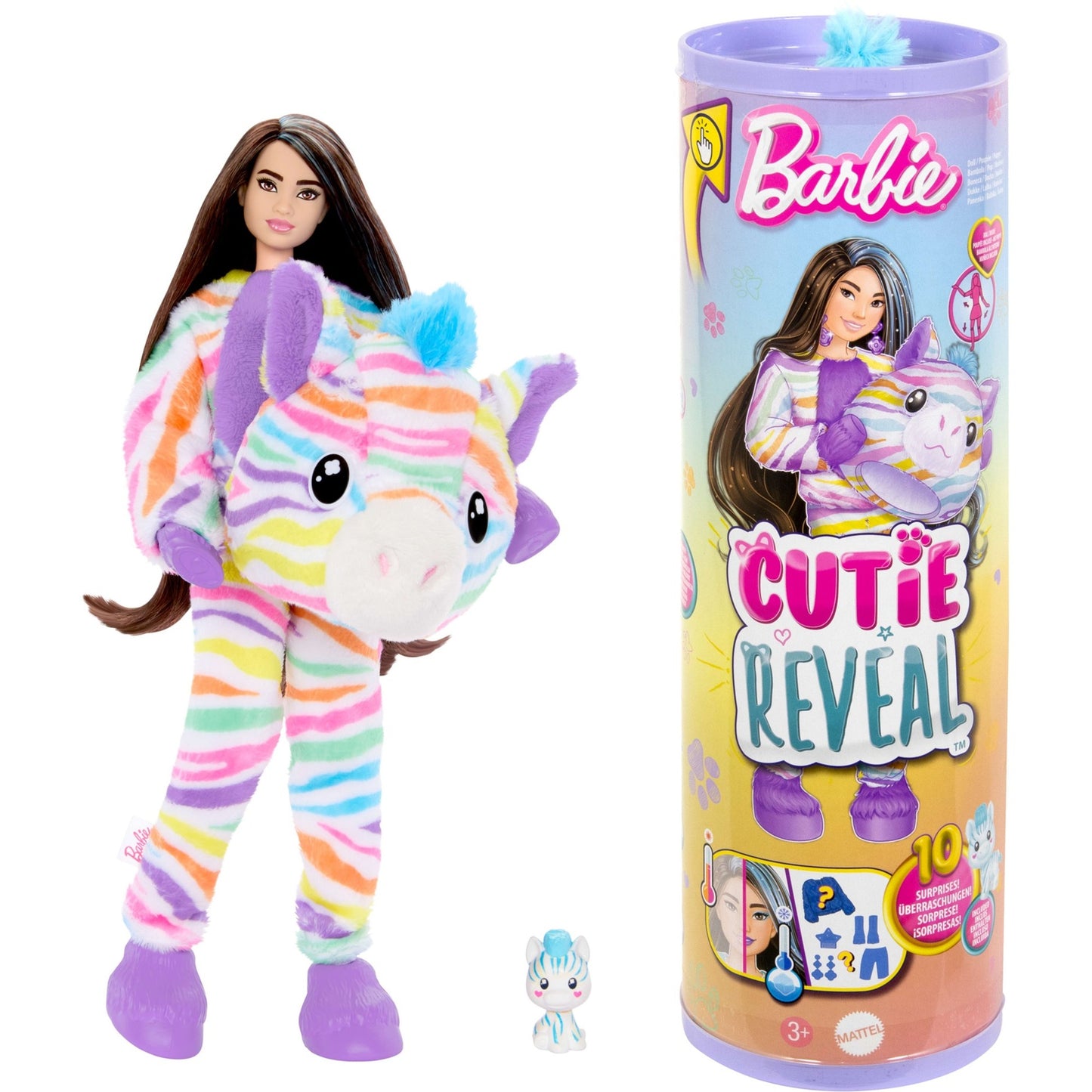 Barbie Barbie Cutie Reveal Color Dream Series - Zebra