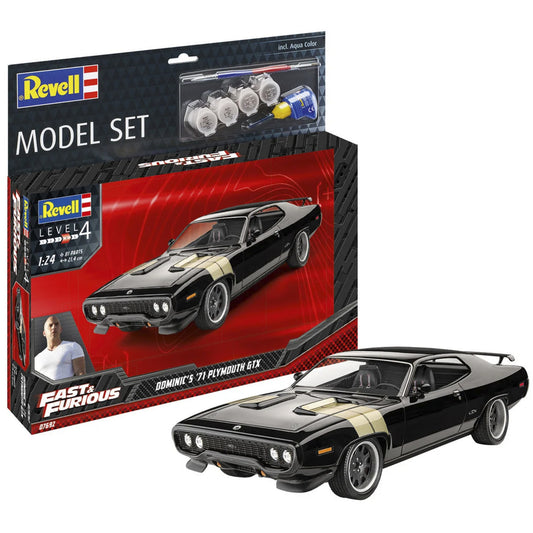 Model Set Fast & Furious - Dominics 1971 Plymouth GTX, Modellfahrzeug