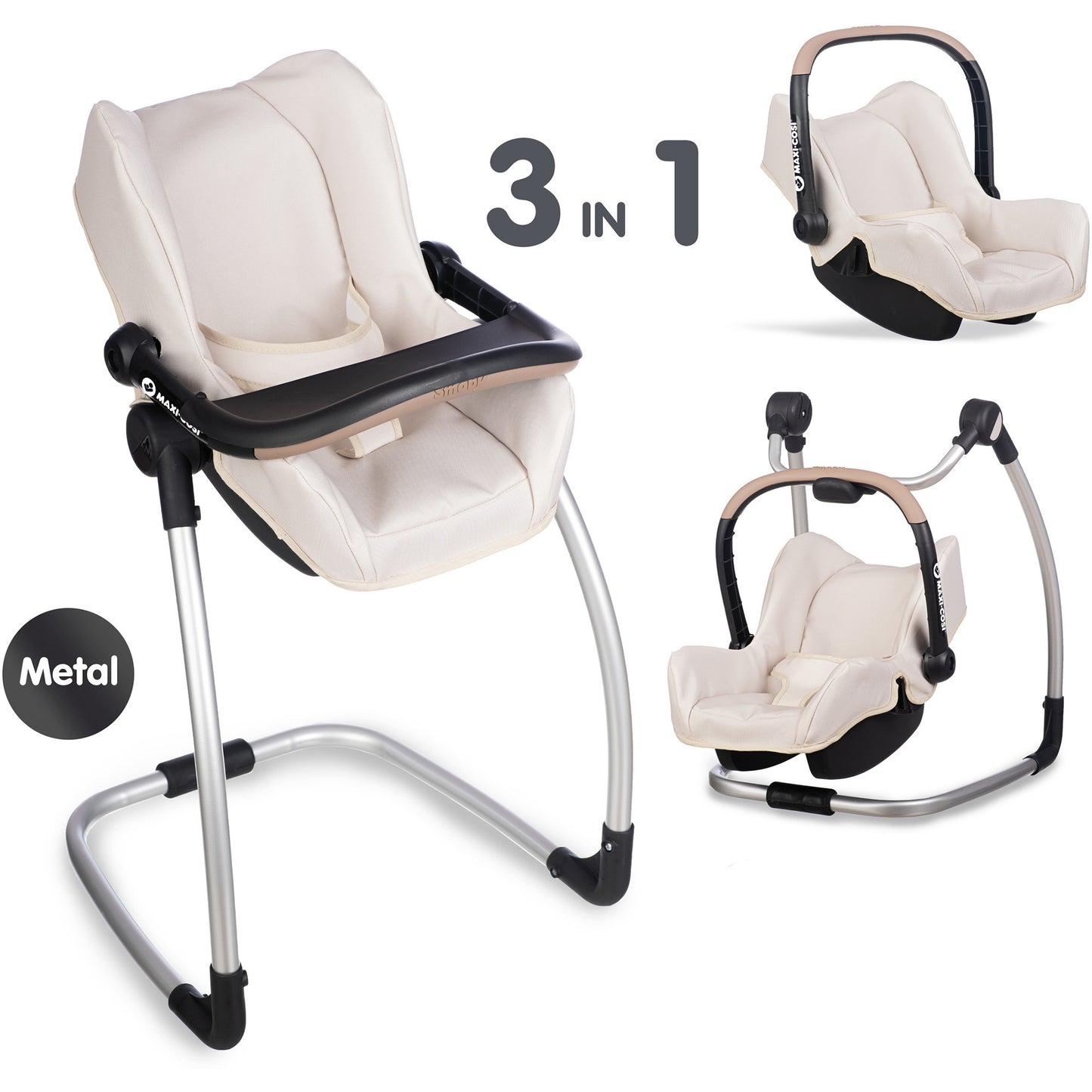 Maxi-Cosi Puppenhochstuhl 3-in-1, Puppenzubehör