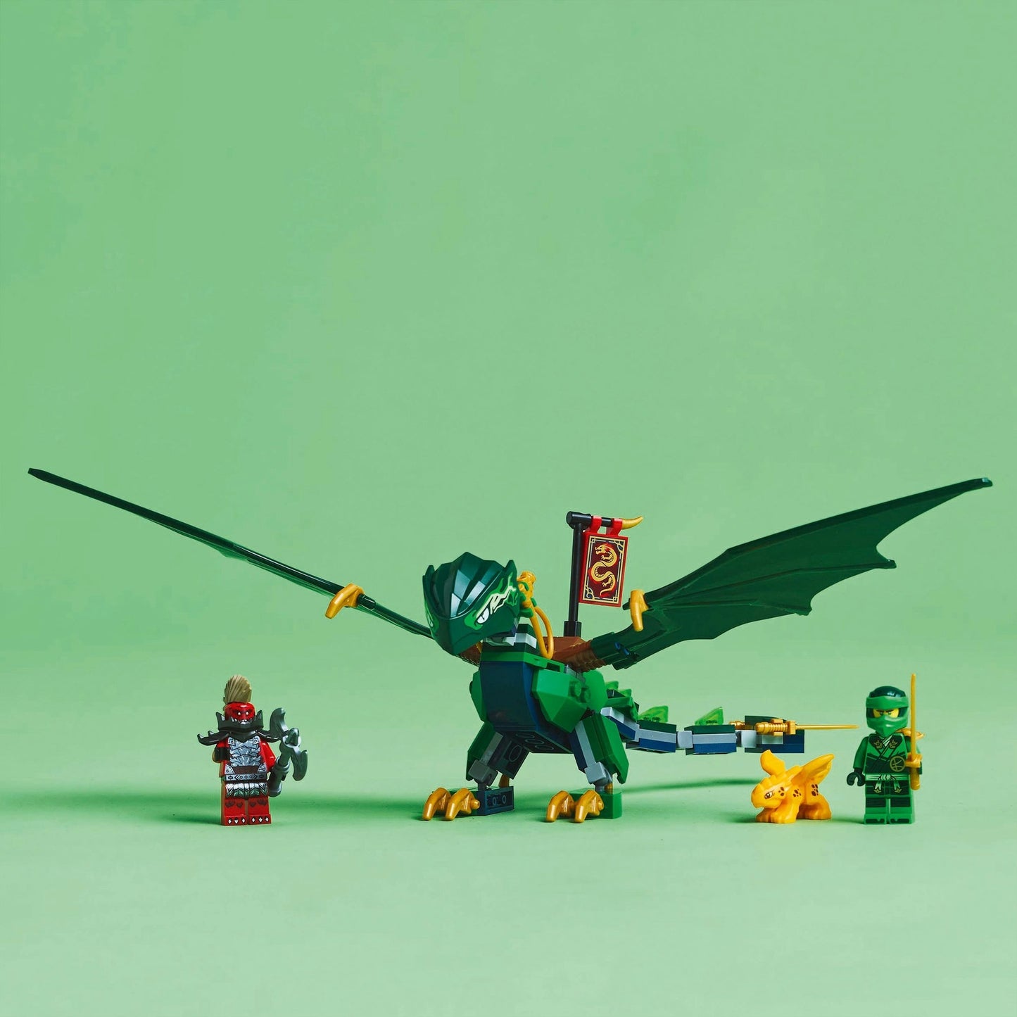 71829 Ninjago Lloyds grüner Walddrache, Konstruktionsspielzeug