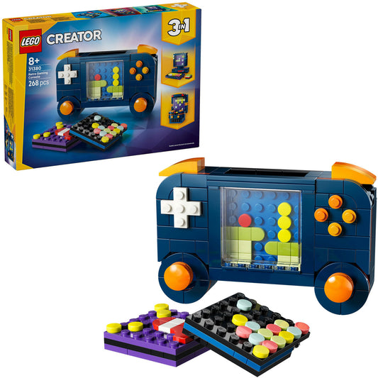 31380 Creator 3-in-1 Retro-Spielkonsole, Konstruktionsspielzeug