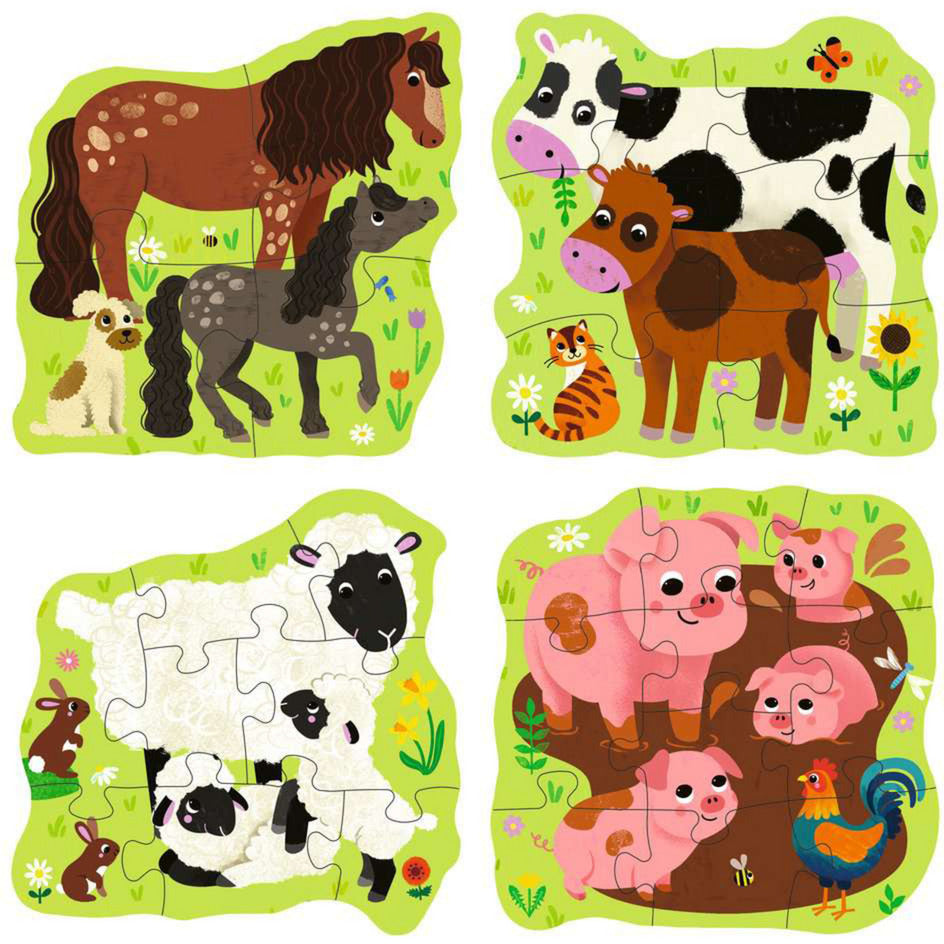 Puzzle UP! - Bauernhoftiere