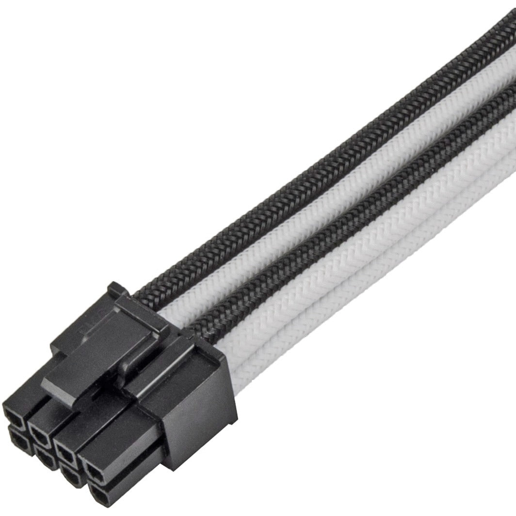 Silverstone Technology PCIe Verlängerungskabel SST-PP07E-PCIBW (schwarz/weiss, 30cm)