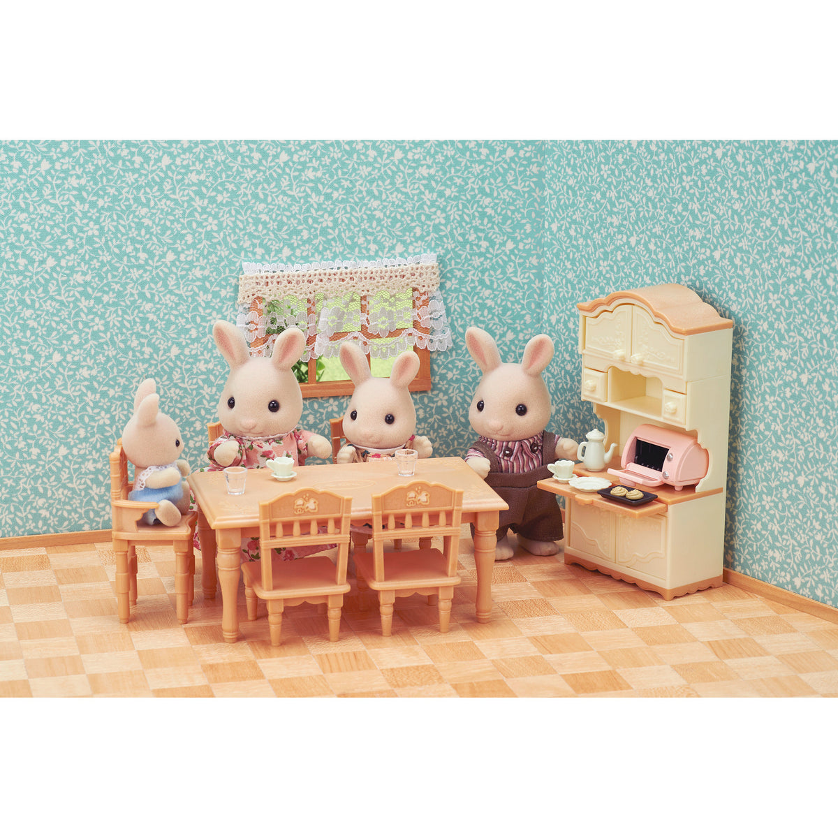 Sylvanian Families - Landhaus Esszimmer, Konstruktionsspielzeug