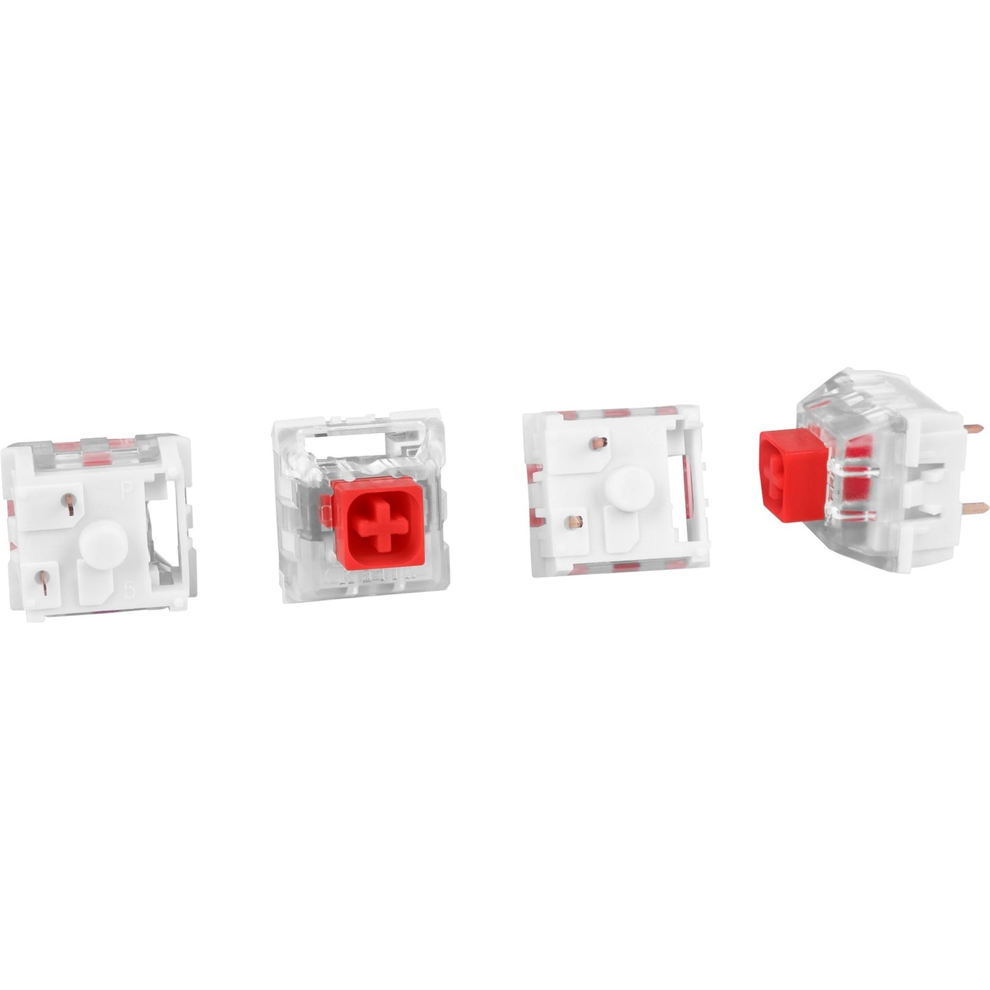 Sharkoon Kailh Box Red Switch-Set (rot/transparent, 35 Stück)