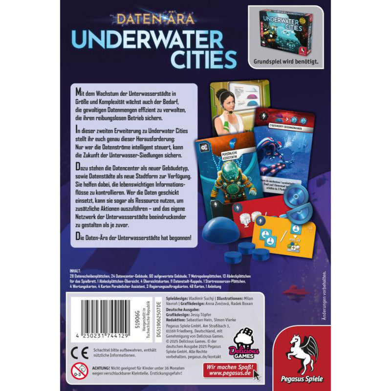 Underwater Cities: Daten-Ära, Brettspiel