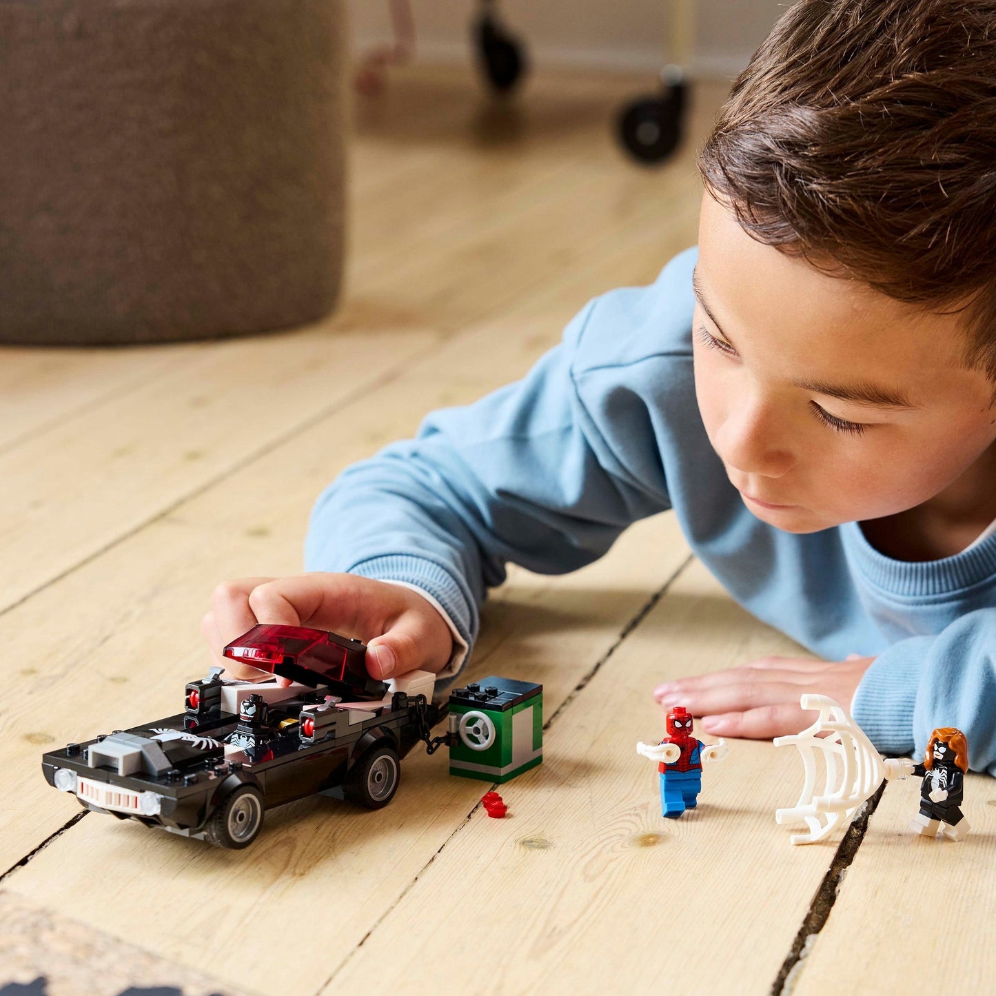 76309 Marvel Super Heroes Spider-Man vs. Venom Muscle-Car, Konstruktionsspielzeug