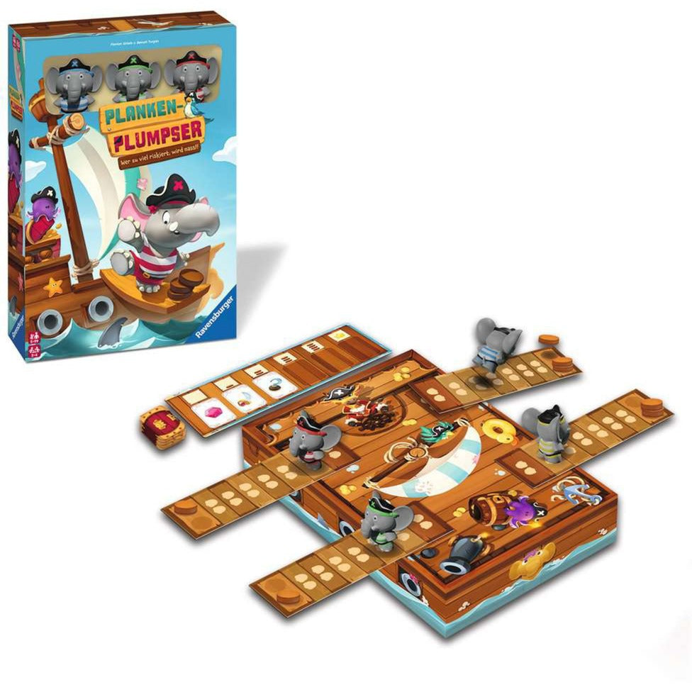 Ravensburger Planken-Plumpser, Brettspiel