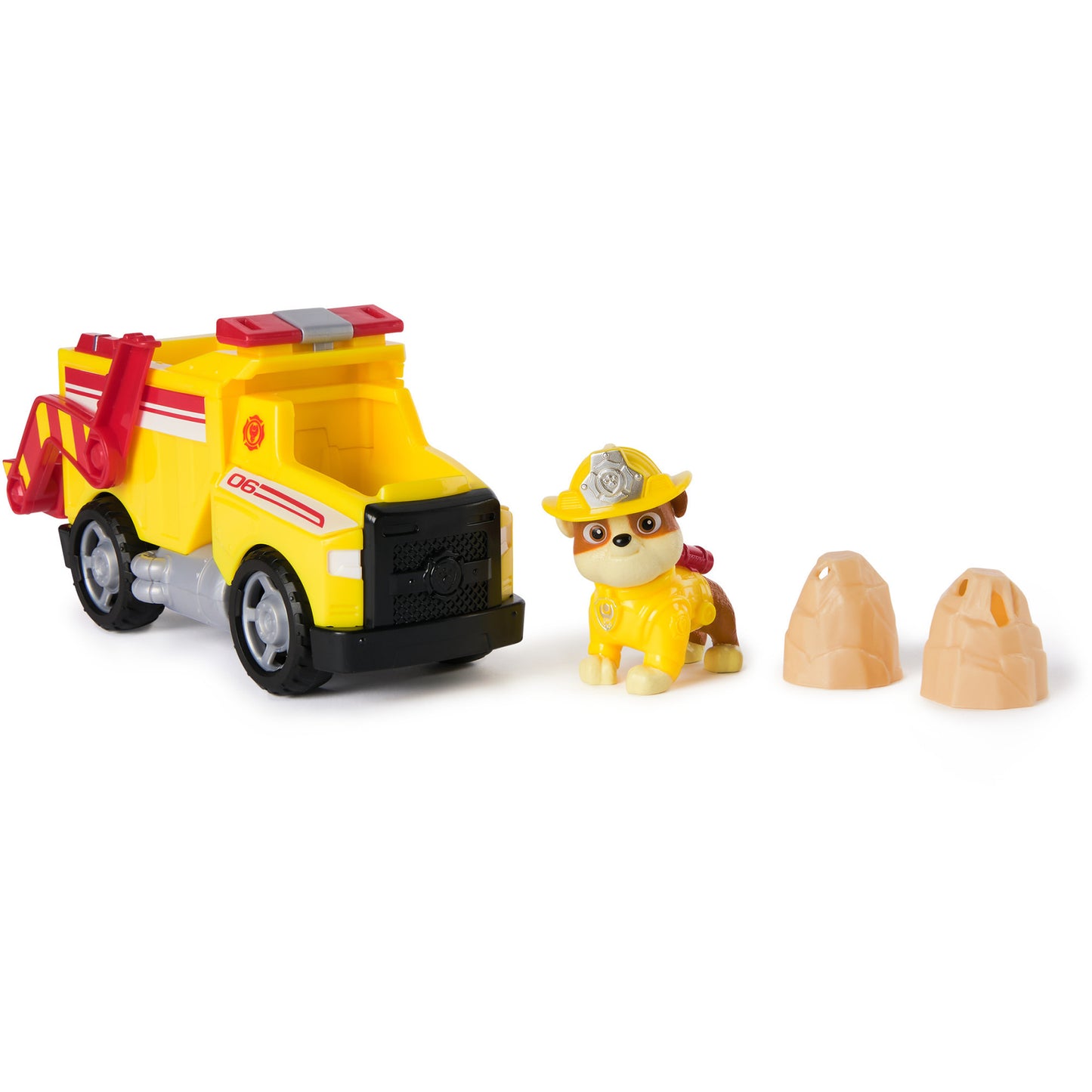Paw Patrol Fire Rescue - Rubbles Rettungs-Truck, Spielfahrzeug