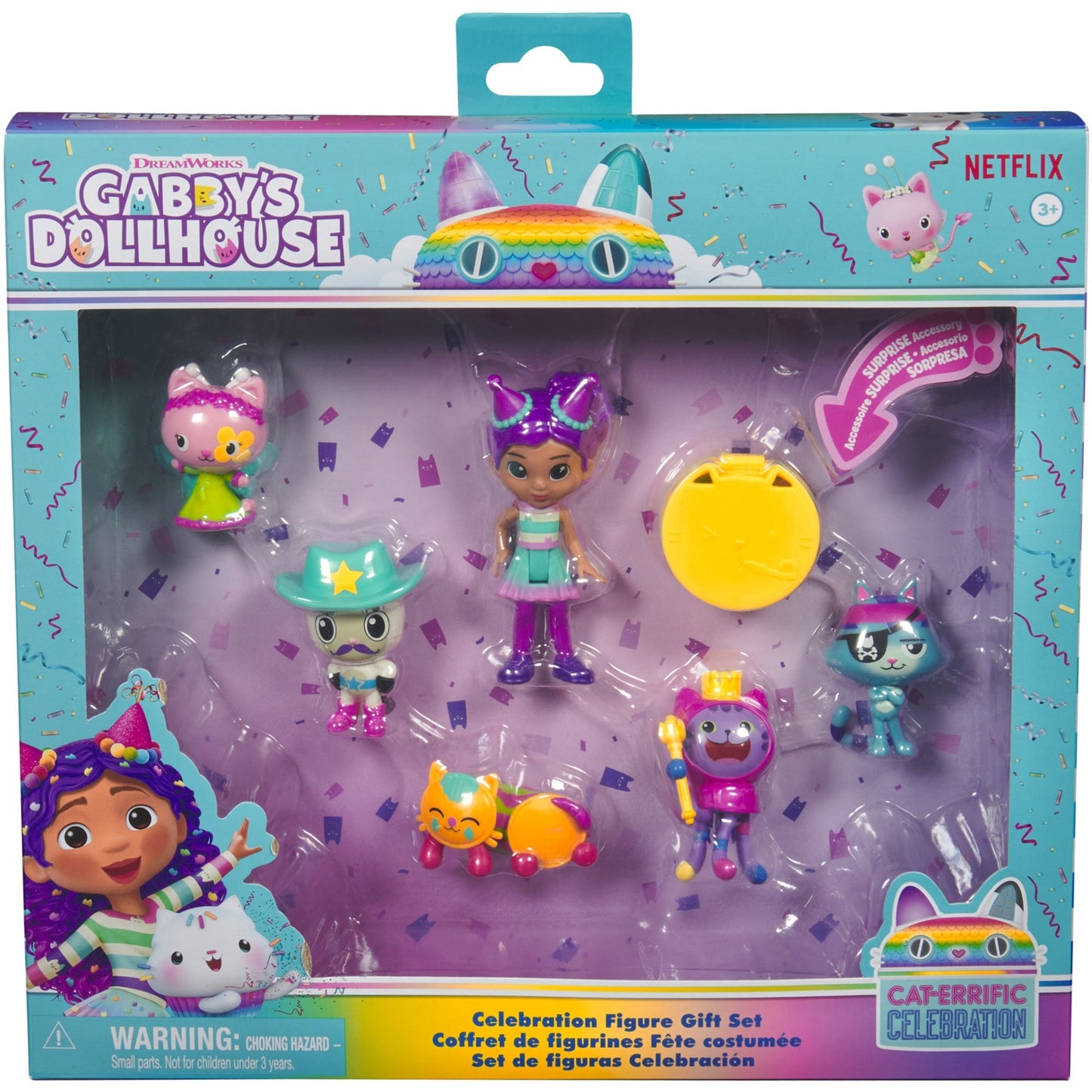 Spinmaster Gabby's Dollhouse - Party-Figuren Geschenkset