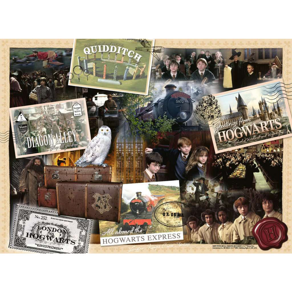 Kinderpuzzle - Zurück in Hogwarts