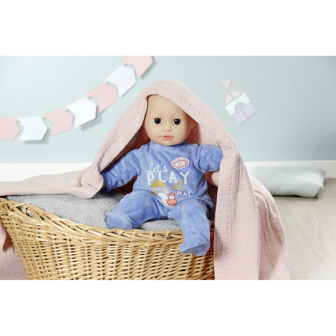 ZAPF Creation Baby Annabell® Little Strampler 36cm (blau)