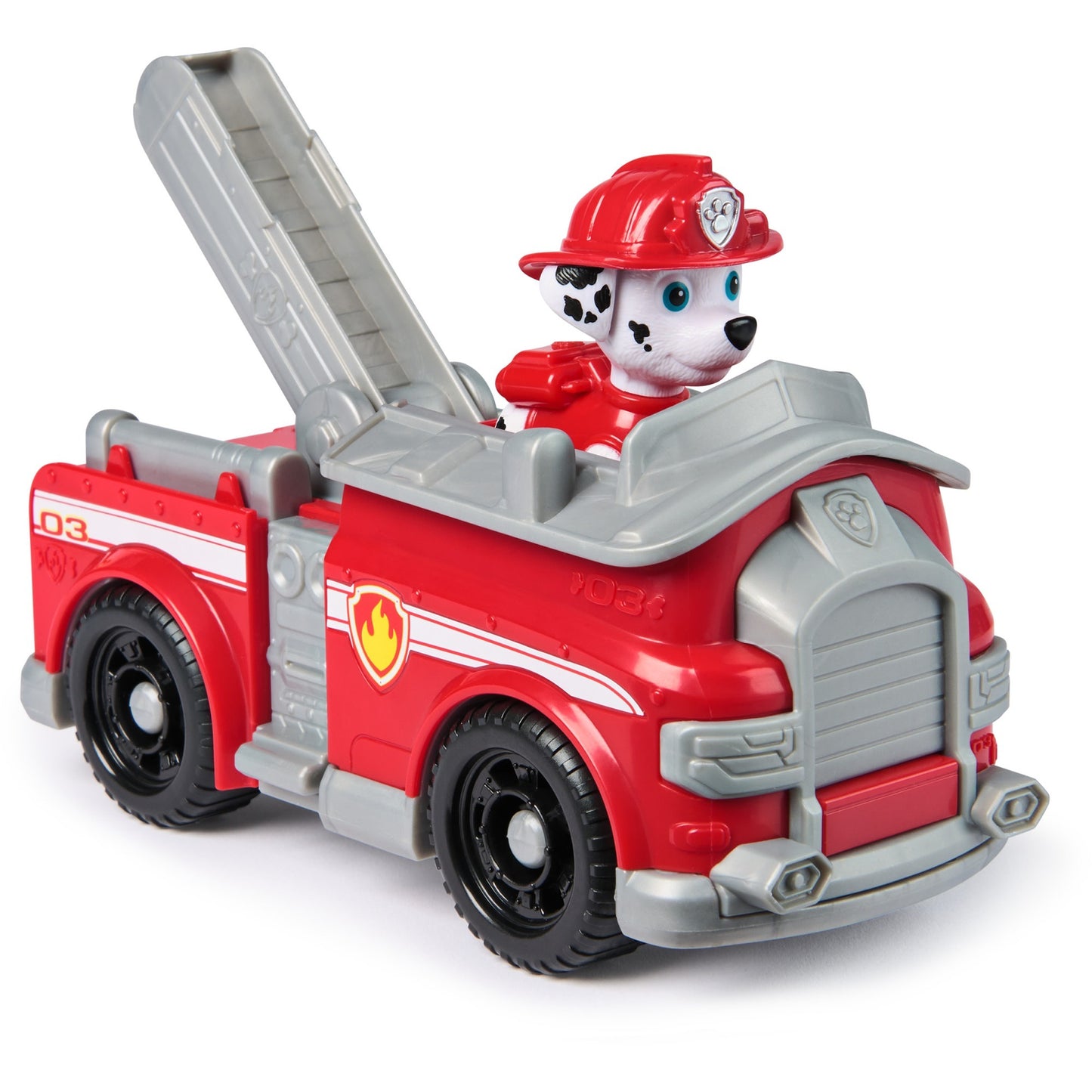 Paw Patrol - Feuerwehrauto mit Marshall Spielfigur, Spielfahrzeug