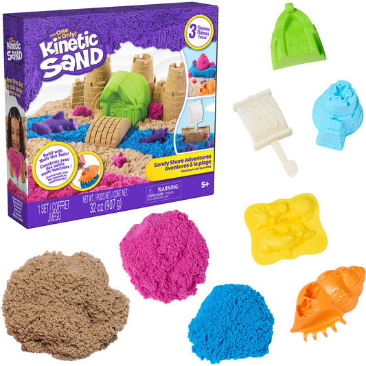 Kinetic Sand - Strand Abenteuer Set, Spielsand