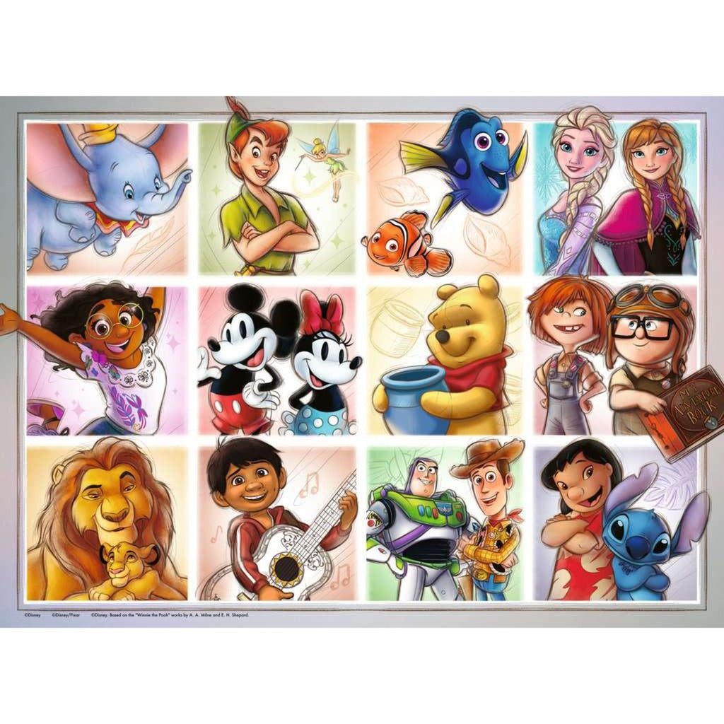 Kinderpuzzle Disney Multicharacter