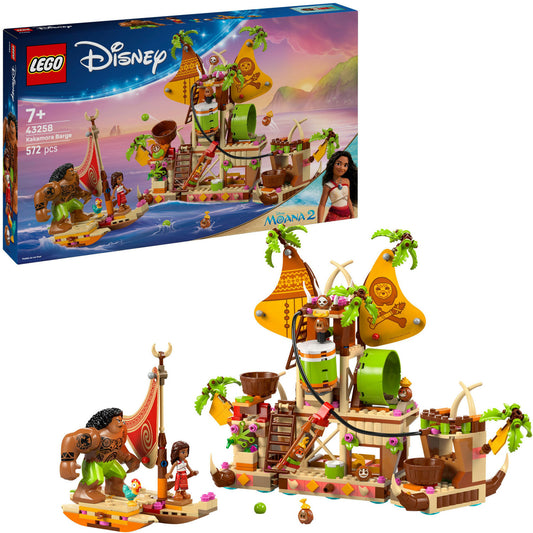43258 Disney Princess Kakamora-Barge, Konstruktionsspielzeug