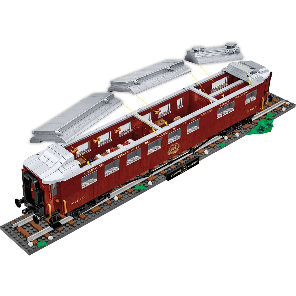 Compiègne Waggon (22 Juni 1940), Konstruktionsspielzeug