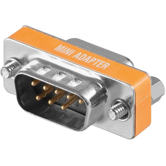 Goobay Nullmodemadapter 9polig Stecker > Buchse (orange)