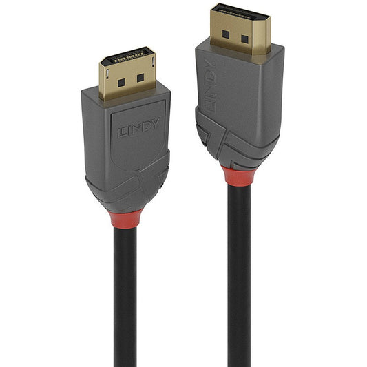 Lindy Lindy DisplayPort 1.2 Kabel Anthra Line (schwarz, 7,5 Meter)