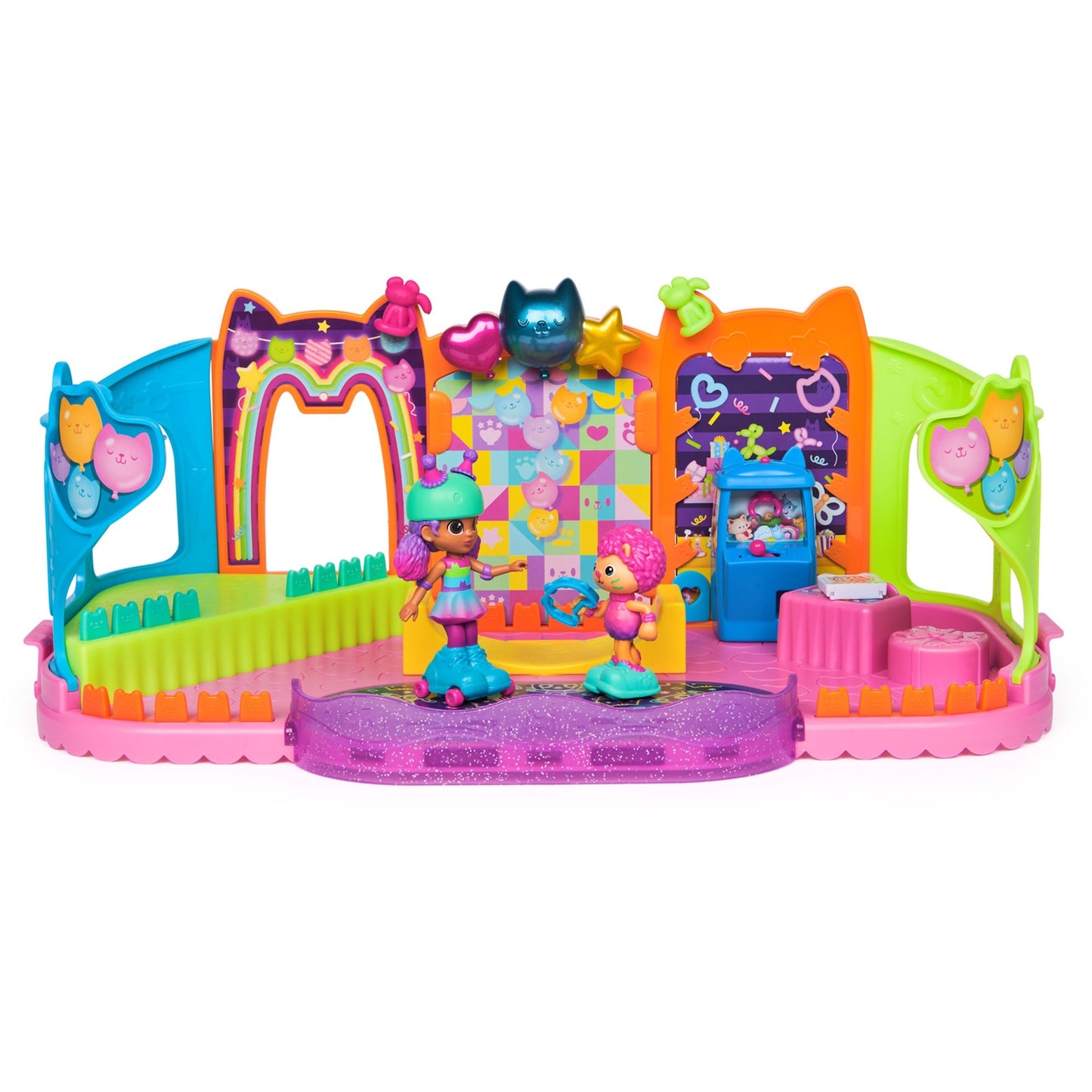 Spinmaster Gabby's Dollhouse Partyzimmer-Spielset - Skate Park Dachgeschoss