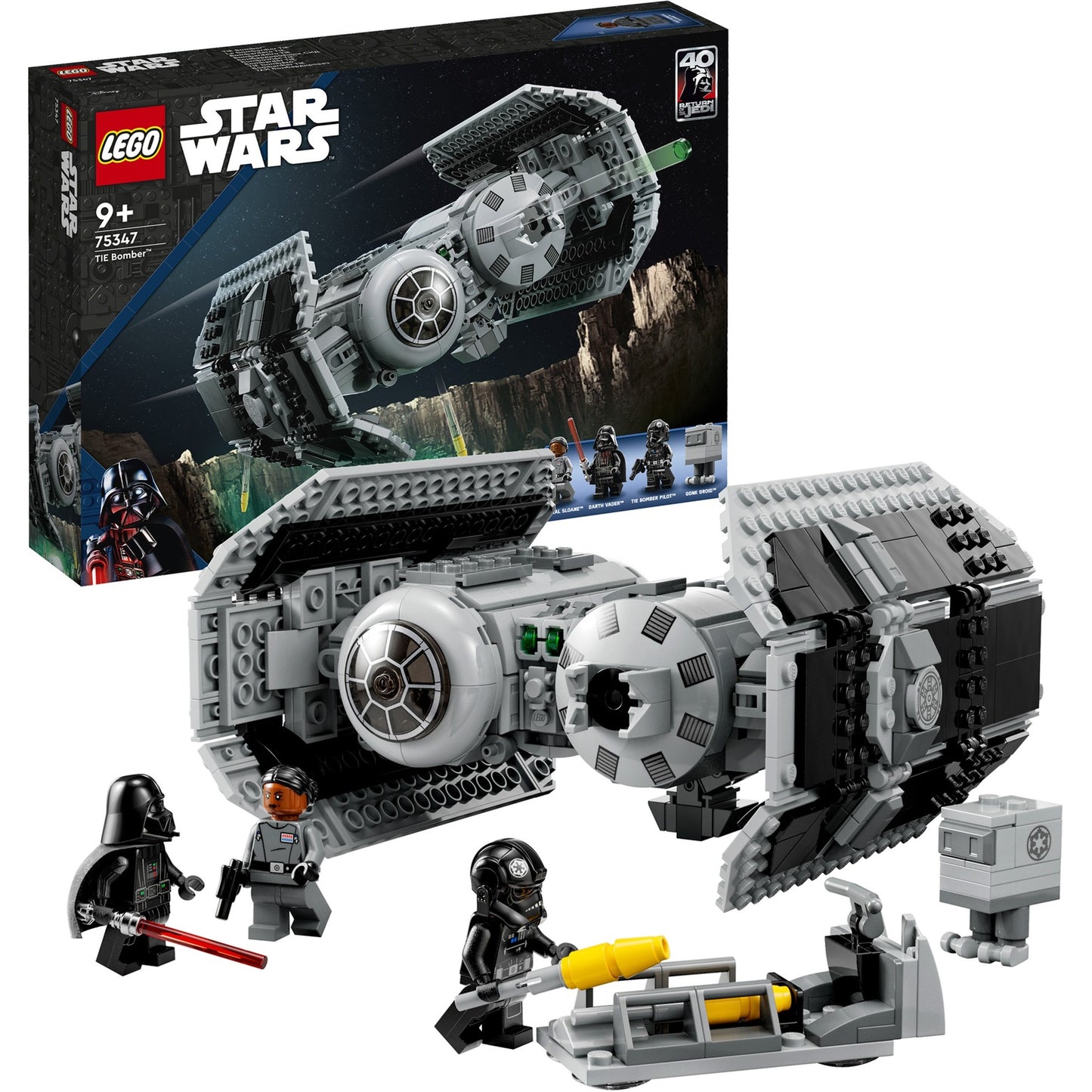 LEGO 75347 Star Wars TIE Bomber, Konstruktionsspielzeug