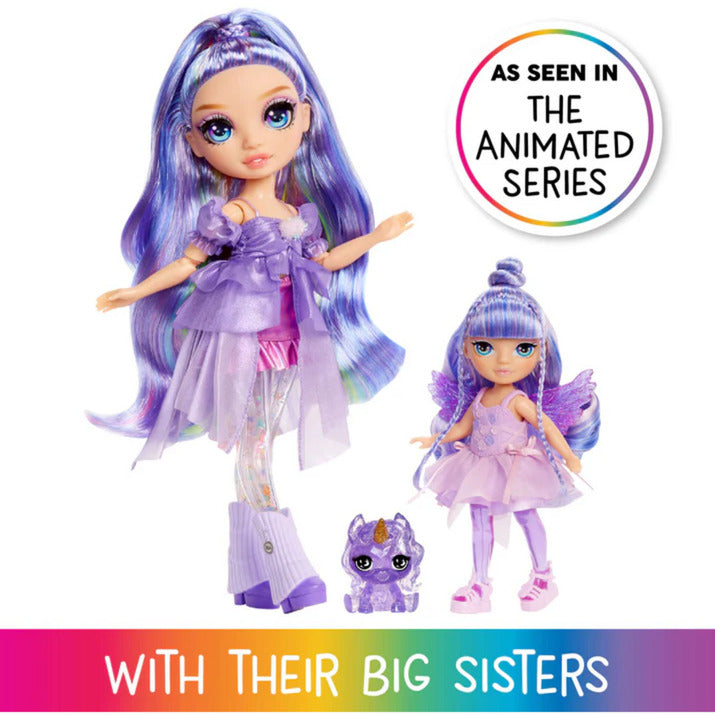 Rainbow High Littles Fantasy Fairies - Amethyst, Puppe