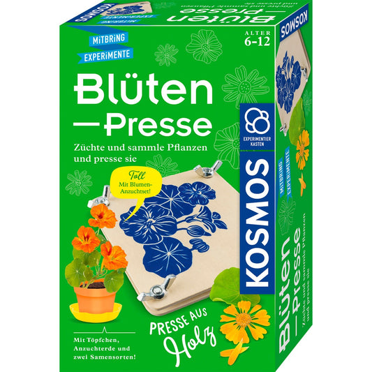 Kosmos Blütenpresse