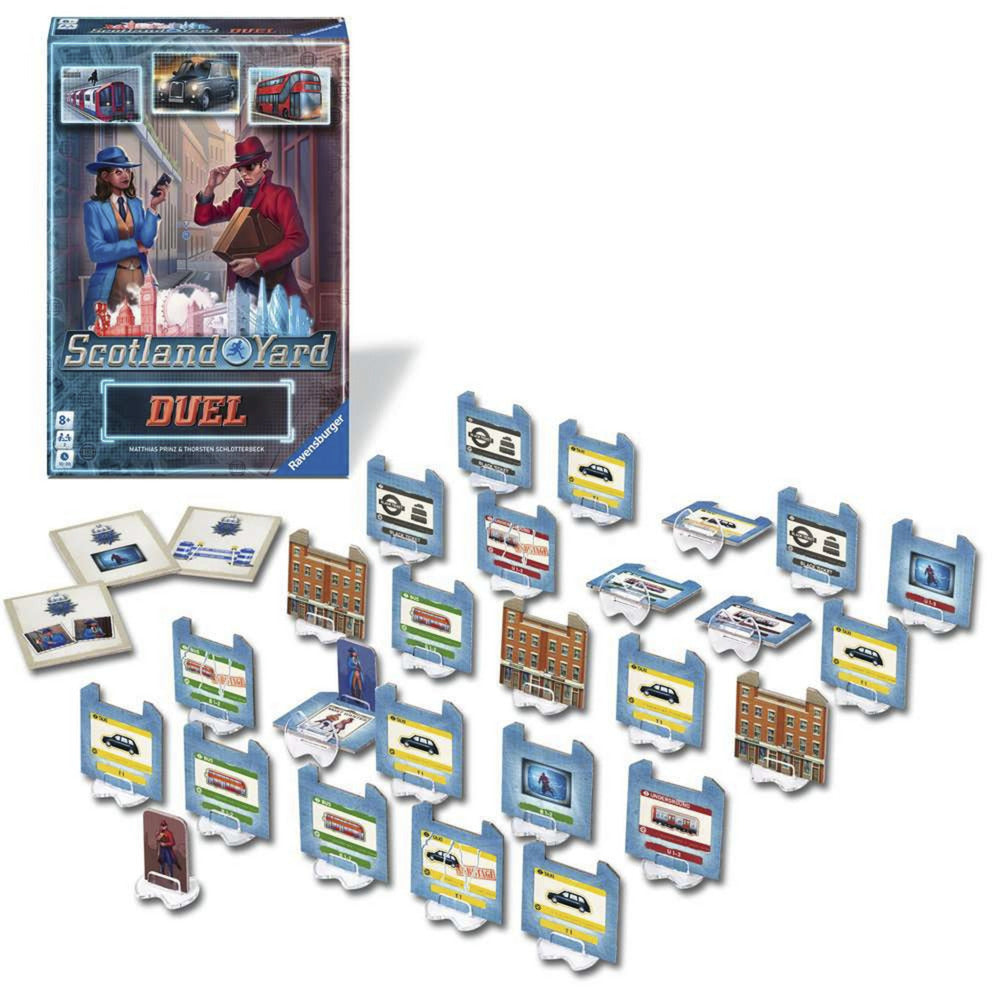 Scotland Yard Duel, Brettspiel