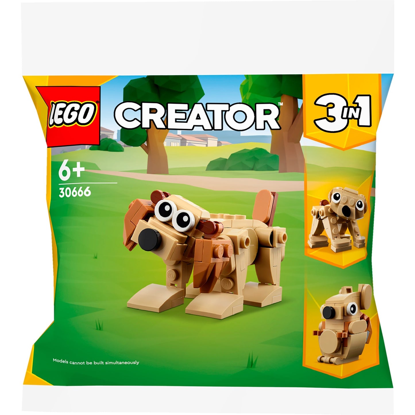 LEGO 30666 Creator 3-in-1 Geschenkset mit Tieren, Konstruktionsspielzeug