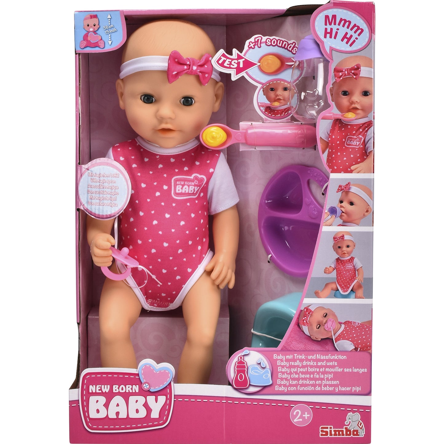 New Born Baby Hungry, Puppe