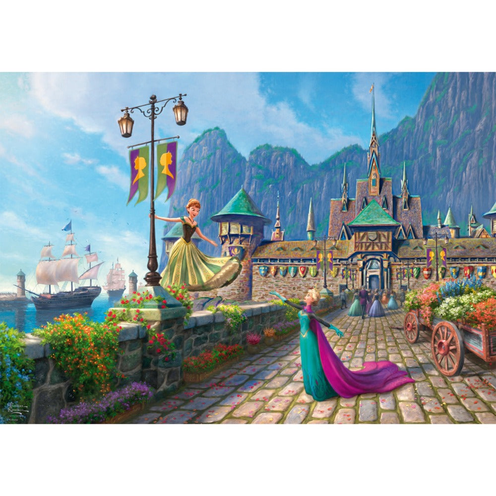 Thomas Kinkade Studios: Disney - Celebration in Arendelle, Puzzle