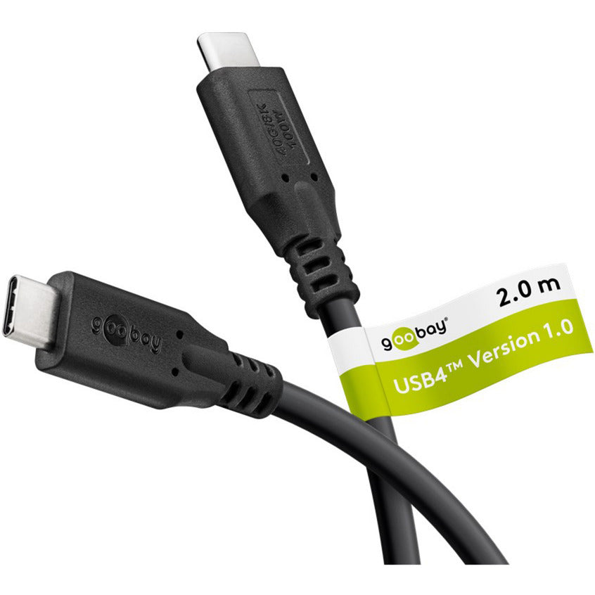 USB4 Gen 3x2 Kabel, USB-C Stecker > USB-C Stecker, 40Gbit/s
