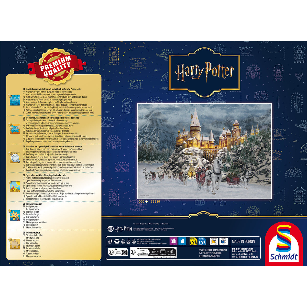 Thomas Kinkade Studios: Harry Potter - Hogwarts Castle, Puzzle