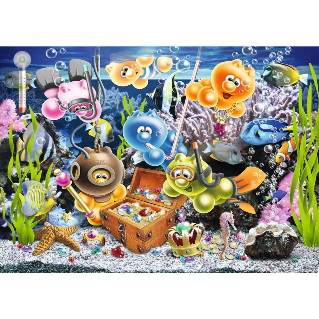 Puzzle Gelini im Unterwasserspass