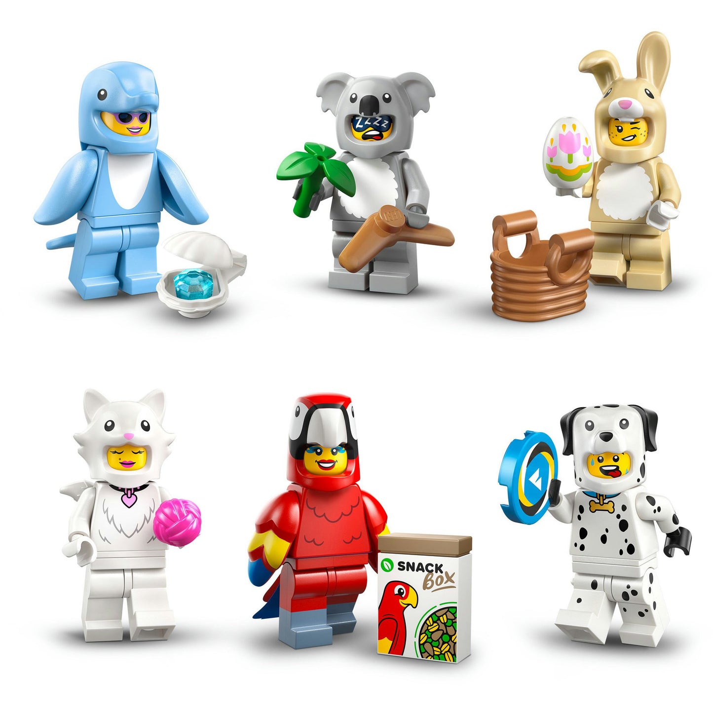 71051 Minifigures Tiere Serie 28, Konstruktionsspielzeug