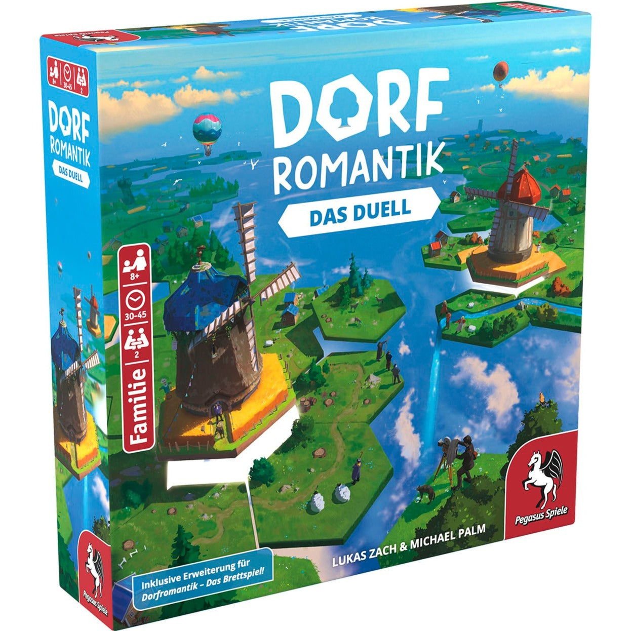 Pegasus Dorfromantik - Das Duell, Brettspiel