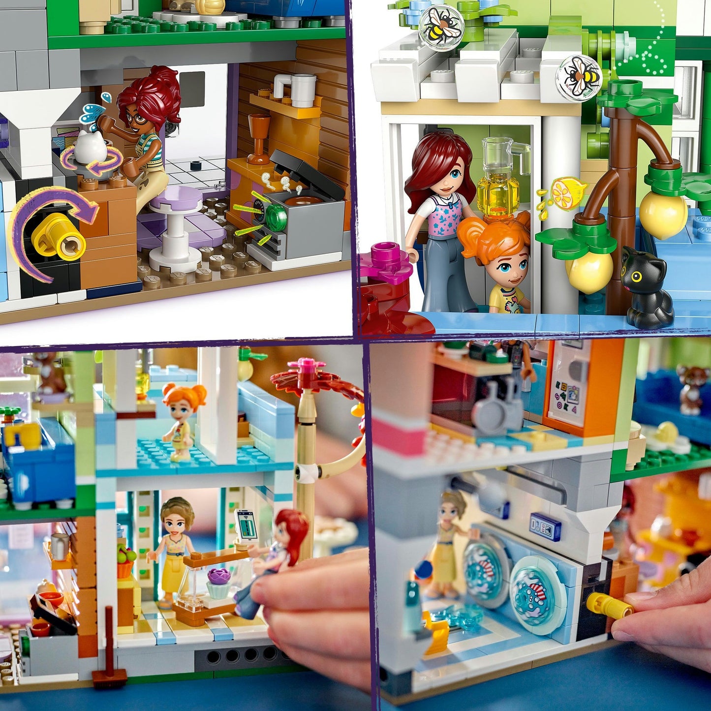 42670 Friends Heartlake City Wohn- und Einkaufsstrasse, Konstruktionsspielzeug