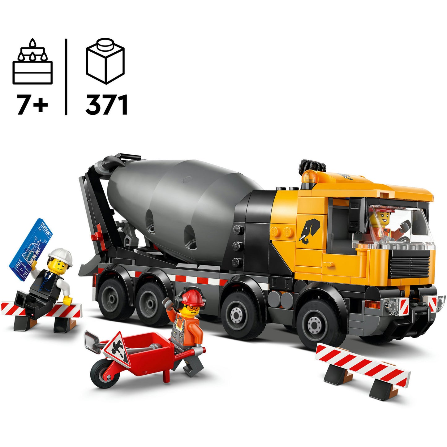 60478 City Betonmischer, Konstruktionsspielzeug
