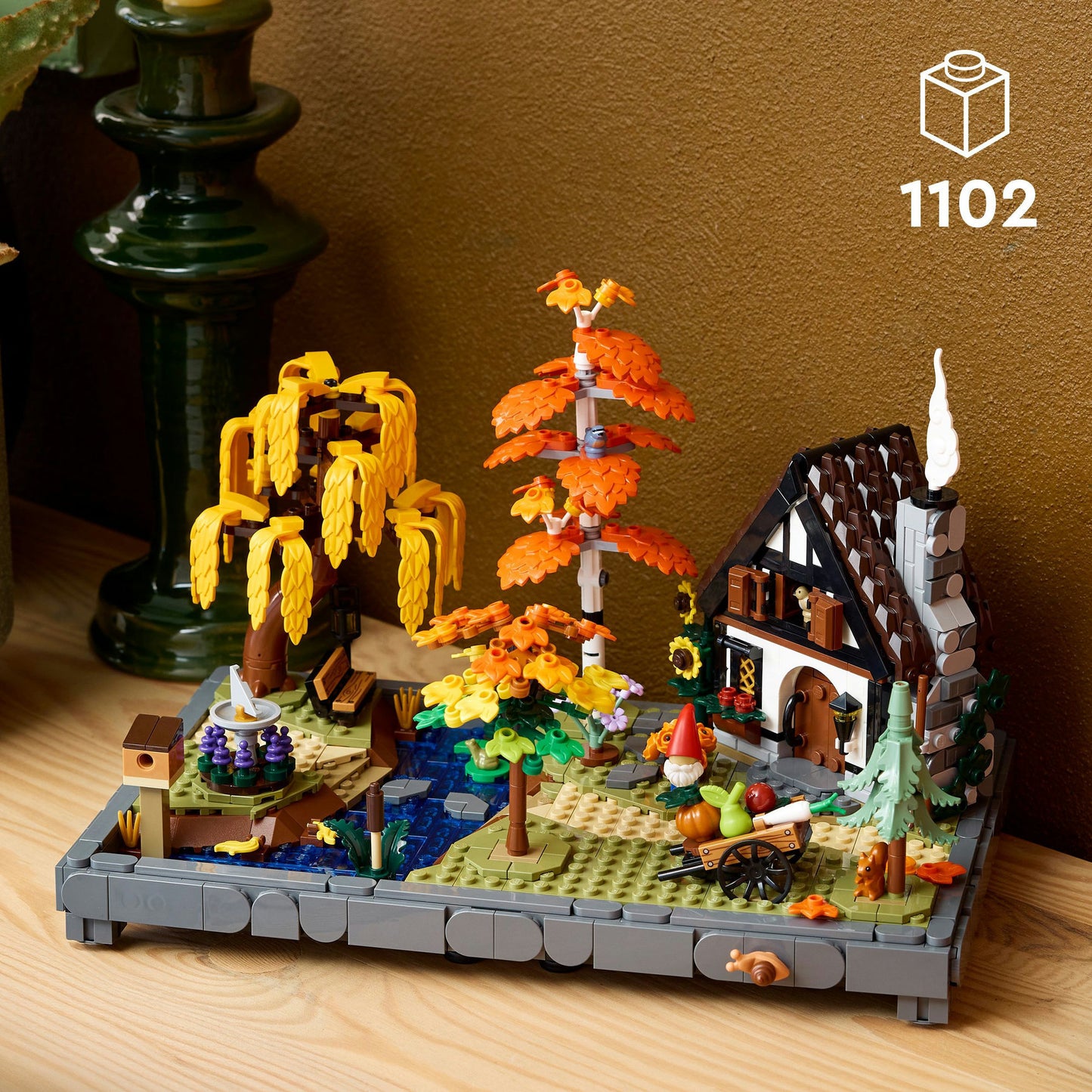 11372 Icons Herbstlicher Landhausgarten, Konstruktionsspielzeug