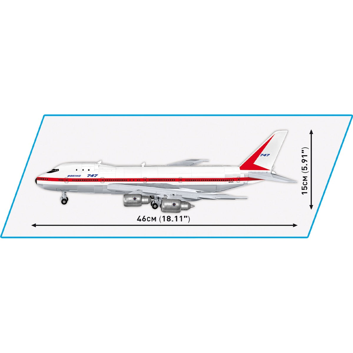 COBI Boeing 747 First Flight 1969, Konstruktionsspielzeug