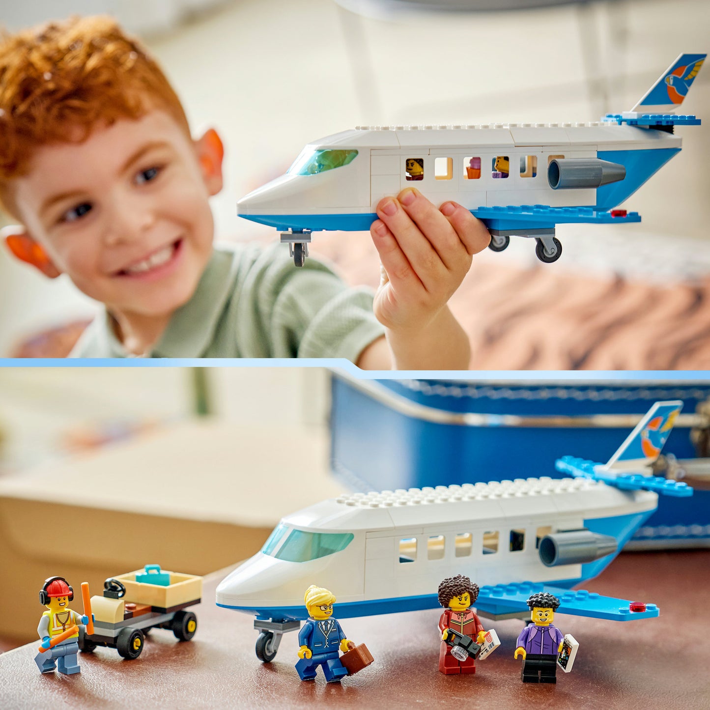 60492 City Passagierjet, Konstruktionsspielzeug