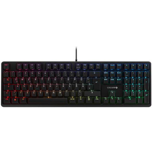 Cherry G80-3000N RGB (schwarz, DE-Layout, Cherry MX Silent Red)